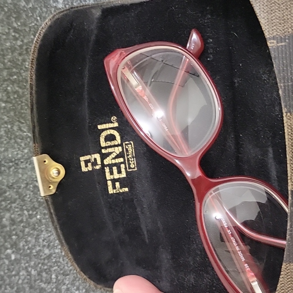 Fendi womens Rx glasses red  f940 53 15 602 135